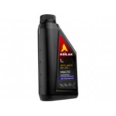 Масло моторное 2-х тактное полусинтетическое  ASILAK 1 л