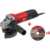 Одноручная углошлифмашина WORTEX AG 1213-4 